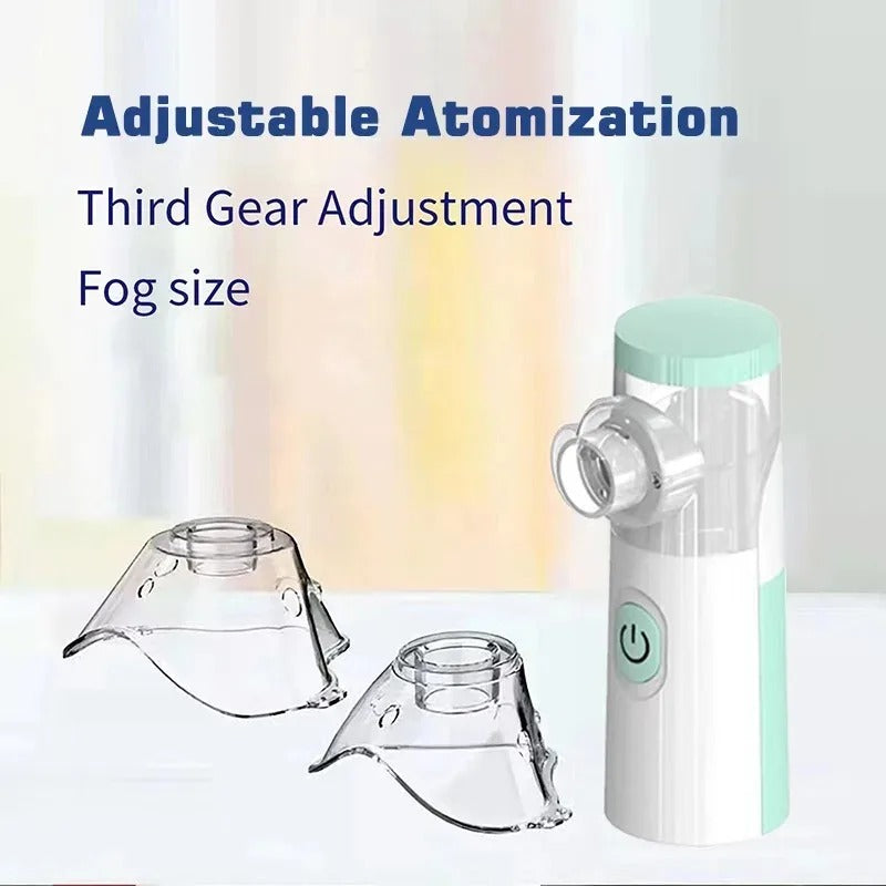 Portable Mesh Nebulizer for Adult Child Medical Handheld Humidifier Silent Nebulizador Inhaler Humidifier Inhalator Atomizer